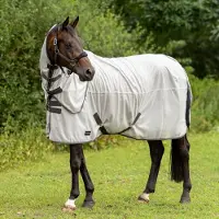 BUSSE Paddock Vliegendeken Sunshine II Silver 155/205 cm