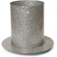Ferm Living Plantenpot Auran Large Galvanized