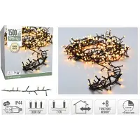 H&S AX8560160 Kerstverlichting 1500 LED Warm Wit - 30 m