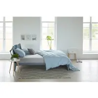 Beddinghouse Topper Hoeslaken Licht grijs (Jersey)-1-persoons (70/80 x 200/210/220 cm)