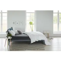 Beddinghouse Topper Hoeslaken Antraciet (Jersey)-100 x 200/220 cm