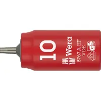 Wera 8767 A VDE HF 05005920001 Torx Dopsleutelinzetstuk T 10