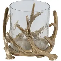 Countryfield Kandelaar Gewei M goud-L21B21H14CM