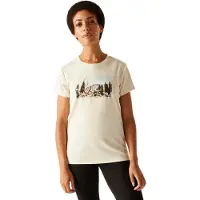 Regatta Fingal Ix T-shirt Met Korte Mouwen Beige 34 Vrouw