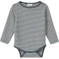 s.Oliver Rompertje/body donkergrijs / wit