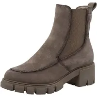 Tamaris Chelsea boots donkerbeige