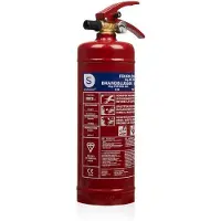 Smartwares FEX‑15120 Poederblusser – 2 kg – Brandklasse ABC – Inclusief Bevestigingsbeugel – Geschikt voor Thuis & Auto