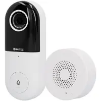 Unitec WLAN video deurintercom deurbel met camera WiFi opbouw bel