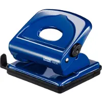 Rapid Perforator - FMC25 - Blauw - Verstelbaar tot A4 formaat - Gat afstand 80mm - kan 25 vellen in 1x perforeren -