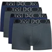 Hom Boxershorts navy / antraciet