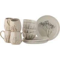 Bloomingville Bea ontbijt servies set