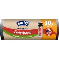 Swirl Pedaalemmerzakken XL met Fixeerband 30 liter 10 stuks