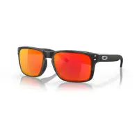 Oakley - Holbrook Zonnebril Mat Zwart Camo - Prizm Ruby Lens