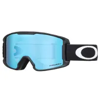 Oakley Line Miner Skibril Junior Zwart - Wit