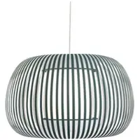 Meet by Paperflow ESTENO plafondlamp, Ø 600 mm, groen, textiel/PVC, E27,