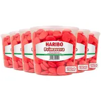 Haribo 6x Primavera Schuim Aardbeien 150 Stuks