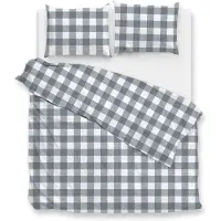 Zohome Zo Home Dekbedovertrek Katoen Quattro di Lino - denim 240x200/220cm