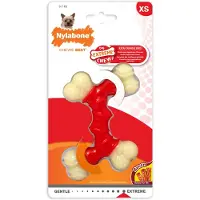 Nylabone extreme chew voor harde bijters baconsmaak Tot 16 kg 14x9,5x2 cm