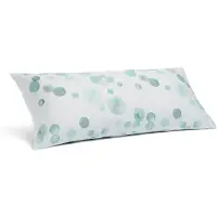Yumeko Kussensloop Katoensatijn 40x80 Groen - Eco, Bio & Fairtrade
