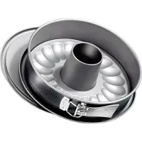 Zenker Springform Taartblik met platte en buisvormige Bodem Diameter 26 cm energie