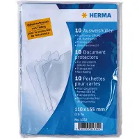 Herma ID-kaart hoes, PP, enkelvoud, 0,14 mm, 110 x 155mm, 10 st.