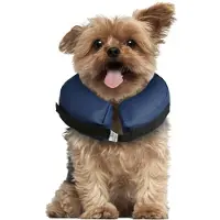 Flamingo Halskraag Gofi - Zachte, Verstelbare Beschermkraag - Maat XS (16 x 14.5 x 7.5 cm) - Ideaal voor Chihuahua, Dwergpinscher, Pomeriaan, Maltezer en Yorkshire Terrier
