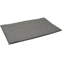Flamingo Kussen mano rechthoekig rits plat grijs 55x38,5x3 cm Flamingo