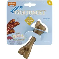 Nylabone Gourmet-bacon Dijbeen Puppy-speeltje