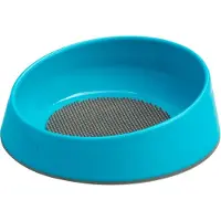 LickiMat Oh Bowl - Hairball Prevention - Oral Health - Kattenvoerbak - Ø16x5 cm Turquoise