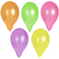 Papstar 10 Ballonnen Ø 25 cm assorti kleuren Neon
