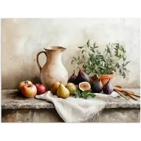 PosterMonkey Poster 120x90 cm - Fruit - Kruiden - Landelijk - Posters - Kamer decoratie - Wanddecoratie woonkamer - Muurdecoratie slaapkamer