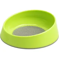 LickiMat Oh Bowl - Hairball Prevention - Oral Health - Kattenvoerbak - Ø16x5 cm Groen