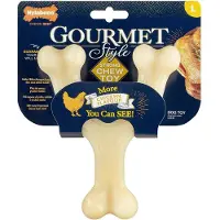 Nylabone Gourmet Kippenbotje Hondenspeelgoed