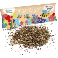 OwnGrown bijenweide bloemenmix 100g premium bijenzaden voor kleurrijke hommel- en bijenweiden bijenvriendelijke bloemzadenmix bloemenweidezaden - eenjarig en meerjarig
