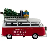 Lemax General Kerstdorpminiatuur Christmas Van (kerst Busje) 11,9 X 5,4 X 7,8 Cm