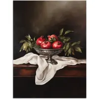 PosterMonkey Poster 30x40 cm - Granaatappels - Klassiek - Vintage - Posters - Kamer decoratie - Wanddecoratie woonkamer - Muurdecoratie slaapkamer