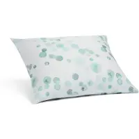 Yumeko Kussensloop Katoensatijn 60x70 Groen - Eco, Bio & Fairtrade
