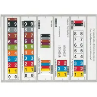 Leitz Labels, Etiketten OrgacolorPlus voor laserprinters wit, maakt toevoeging van tekstinformatie mogelijk