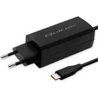 Qoltec 52420 90W GaN-sneloplader | 5–20 V | 3–4,5 A | USB-C 3.1