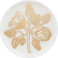 Marimekko Tiara ontbijtbord Ø13,5 cm Wit-goud