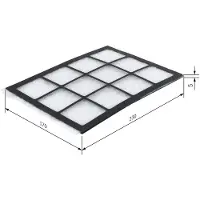 Bosch 1 987 432 108 Interieurfilter