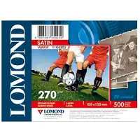 Lomond Satijn Fotopapier 270 G/m² 10x15