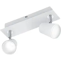 TRIO 873170231 Spot Narcos Wit incl. 2x SMD LED, 6W · 2x 550lm, 3000K