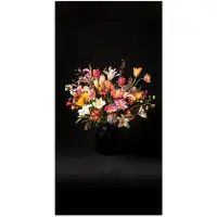 PosterMonkey Poster 20x40 cm - Vaas - Bloemen - Tulpen - Posters - Kamer decoratie - Wanddecoratie woonkamer - Muurdecoratie slaapkamer