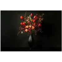 PosterMonkey Poster 30x20 cm - Bloemen - Takken - Boeket - Posters - Kamer decoratie - Wanddecoratie woonkamer - Muurdecoratie slaapkamer