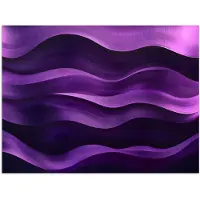PosterMonkey Poster 120x90 cm - Golven - Abstract - Paars - Posters - Kamer decoratie - Wanddecoratie woonkamer - Muurdecoratie slaapkamer