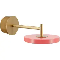 UMAGE Wandlampe , Asteria, dimbare, Roze / Rosé, Woonkamer, Metaal, Designer