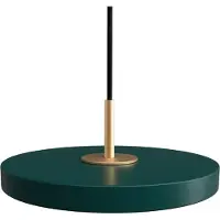 UMAGE Hanglampe , Asteria Micro V2, dimbare, Groen, Woonkamer, Metaal, Scandinavisch