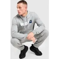 Puma Core Sportswear Hoodie - Grijs- Heren, Grijs
