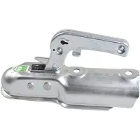Proplus Kogelkoppeling Rond 70 mm – Voor ongeremde aanhangers tot 750 kg – Voor 70,5 mm disselbuis – Zilver